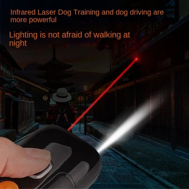 Dog Training Vibrator Dog Repeller High-power Ultrasonic Rodent Anti-dog Bite Rechargeable Agility Dog Accessories