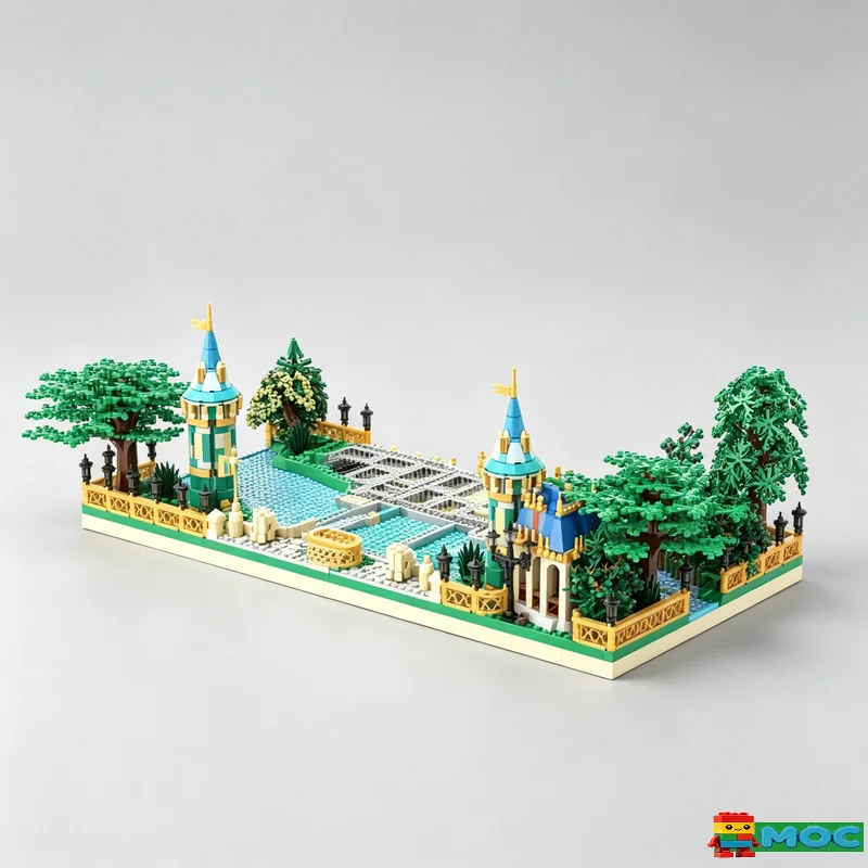 3531PCS Magic Kingdom Castle Display Building Blocks Set Designed for Enchanted Kingdom Model Assembly Toy Gift For Collectors