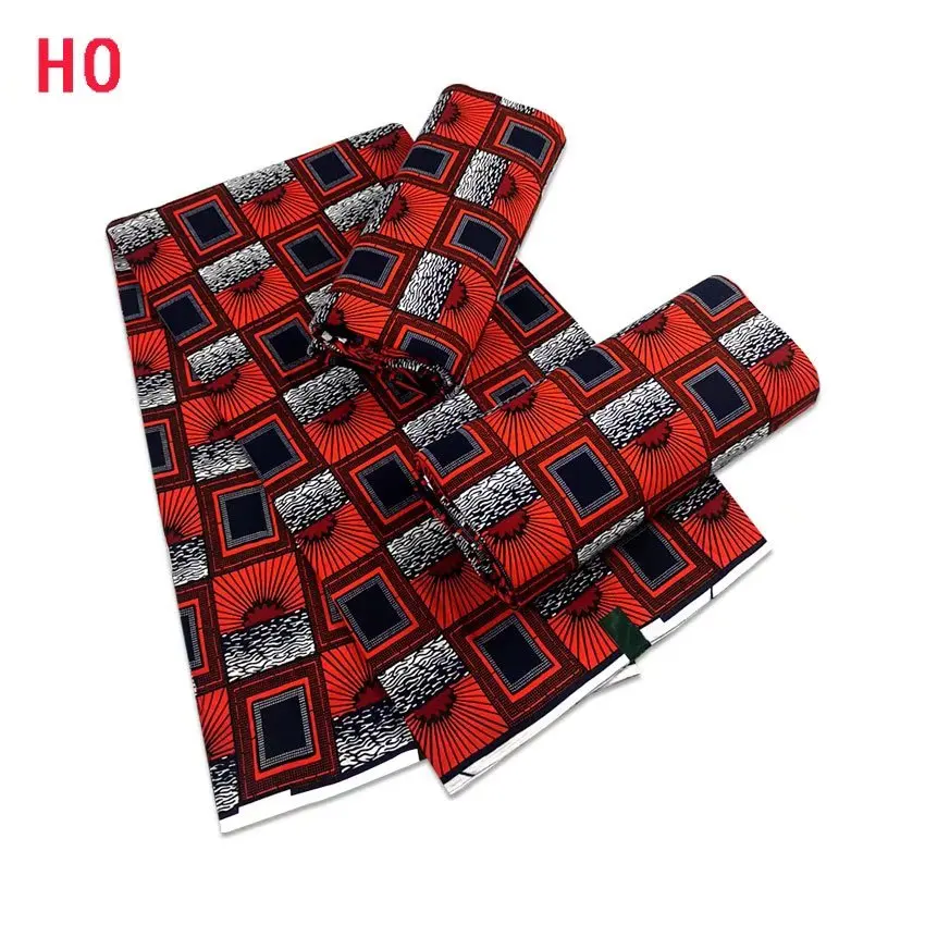 Original 100% Cotton African Real Wax Fabric Soft Guaranteed Veritable Ghana Nigeria Style High Quality Ankara Wax Batik Fabric