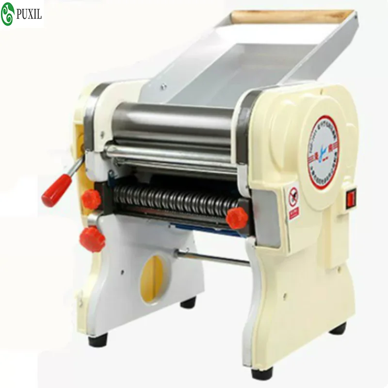 DHH-220C Electric Home Pizza Dough Rolling Machine Completed Pasta Noodle Gear Transmission Electrical Noodle Cutter