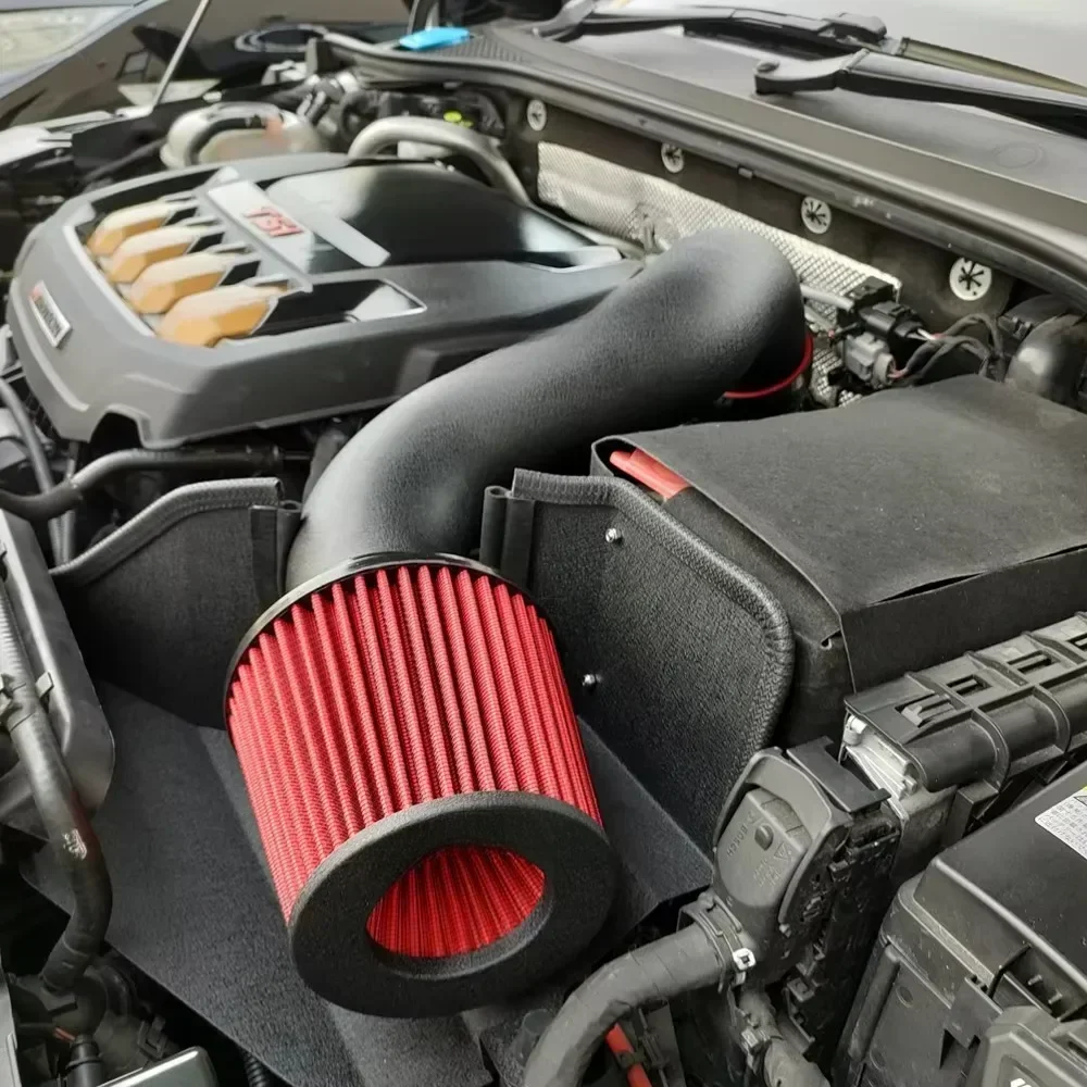 طقم نظام مدخل الهواء البارد 3.5 بوصة لـ A3 TT S3 VW Golf GTI MK7 Passat Touran Jetta EA888 2.0T