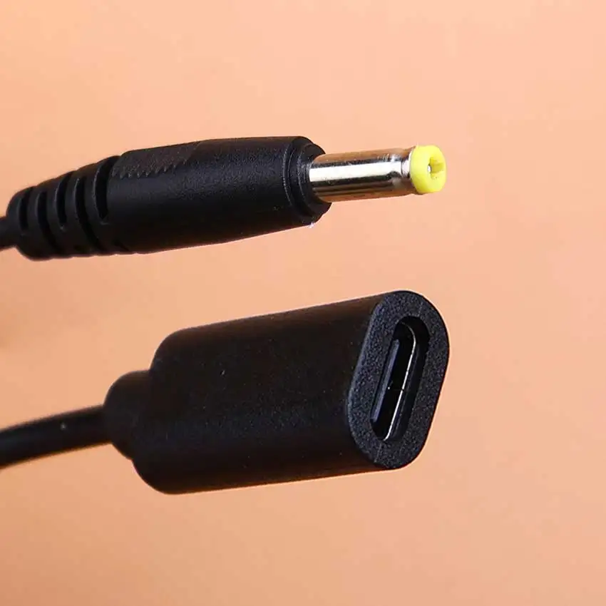 JCD USB Type-C Charging Cable For PSP1000 PSP2000 PSP3000 USB C to DC 4.0*1.7mm Jack Plug Adapter Cord For PSP 1000 2000 3000