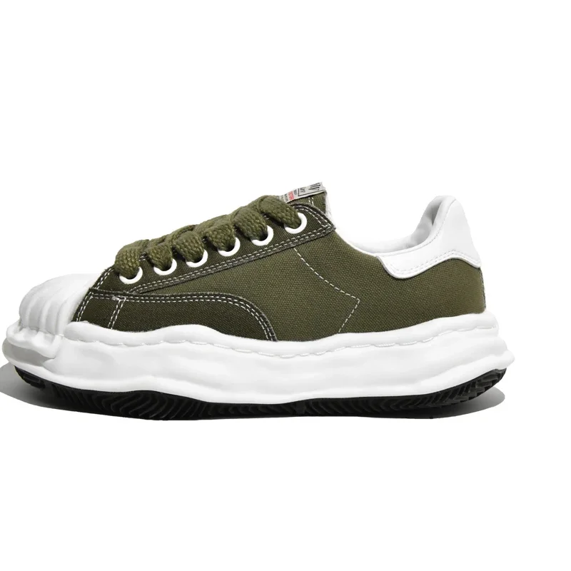 MEN\'S AND WOMEN\'S SHELL HEAD FASHION PLATFORM CASUAL SHOES