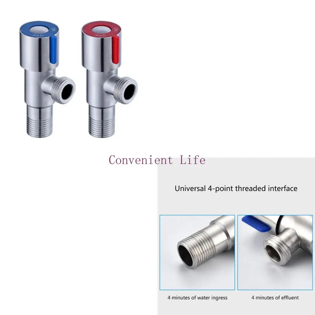 

L1EE Convenient Water Control Solution G1/2 Thread Reliable Water Control Faucet Suitable for Kitche Bathroom & Beyond