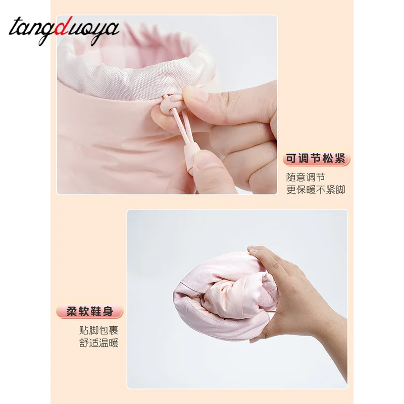 فتاة النساء أحذية الباليه الاحماء أحذية الرقص الشتاء أحذية الباليه أحذية الرقص الحرارية أحذية الباليه المضادة للانزلاق مقاومة للاهتراء