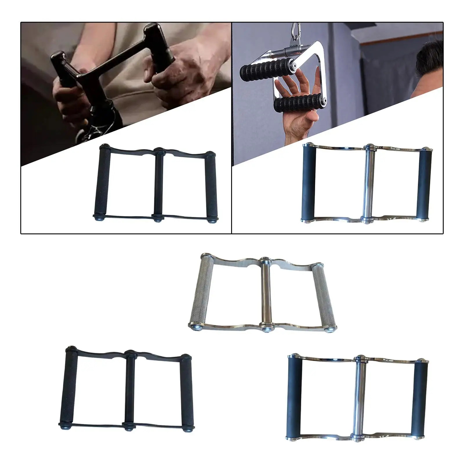 V Bar Row Landmine Handle Attachment Strength Training Bar Fits Bar T Bar Row Handle Attachment for Biceps Hamstrings