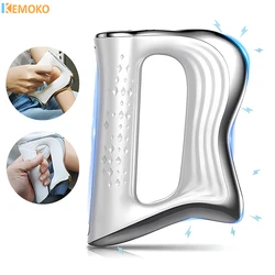 Masajeador de Fascia eléctrico, herramienta Gua Sha, masaje raspador, Estimulador muscular, microcorriente, alivio del dolor, relajación, adelgazamiento, moldeador