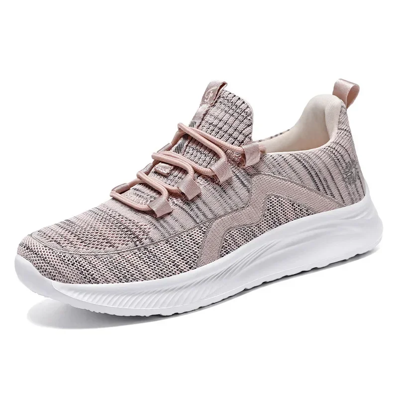 New casual and comfortable women's shoes, breathable sports versatile women's single shoes