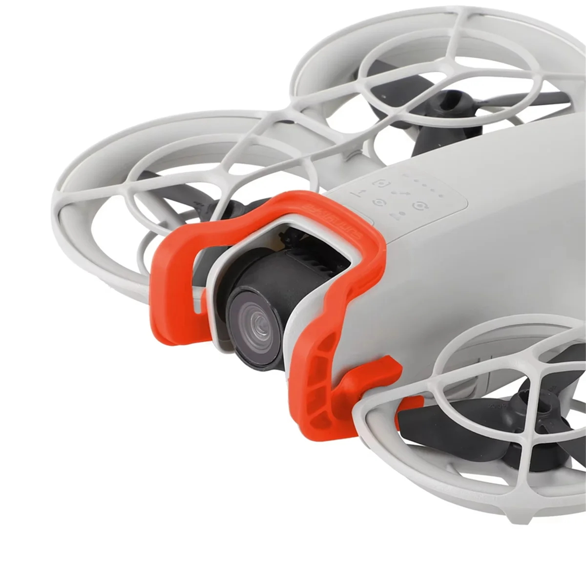 ABXHA Gimbal Crash Bumper dla DJI Neo Drone Snap-on Crash Bumper Ochrona obiektywu Plastikowy zderzak Akcesoria do dronów Szary