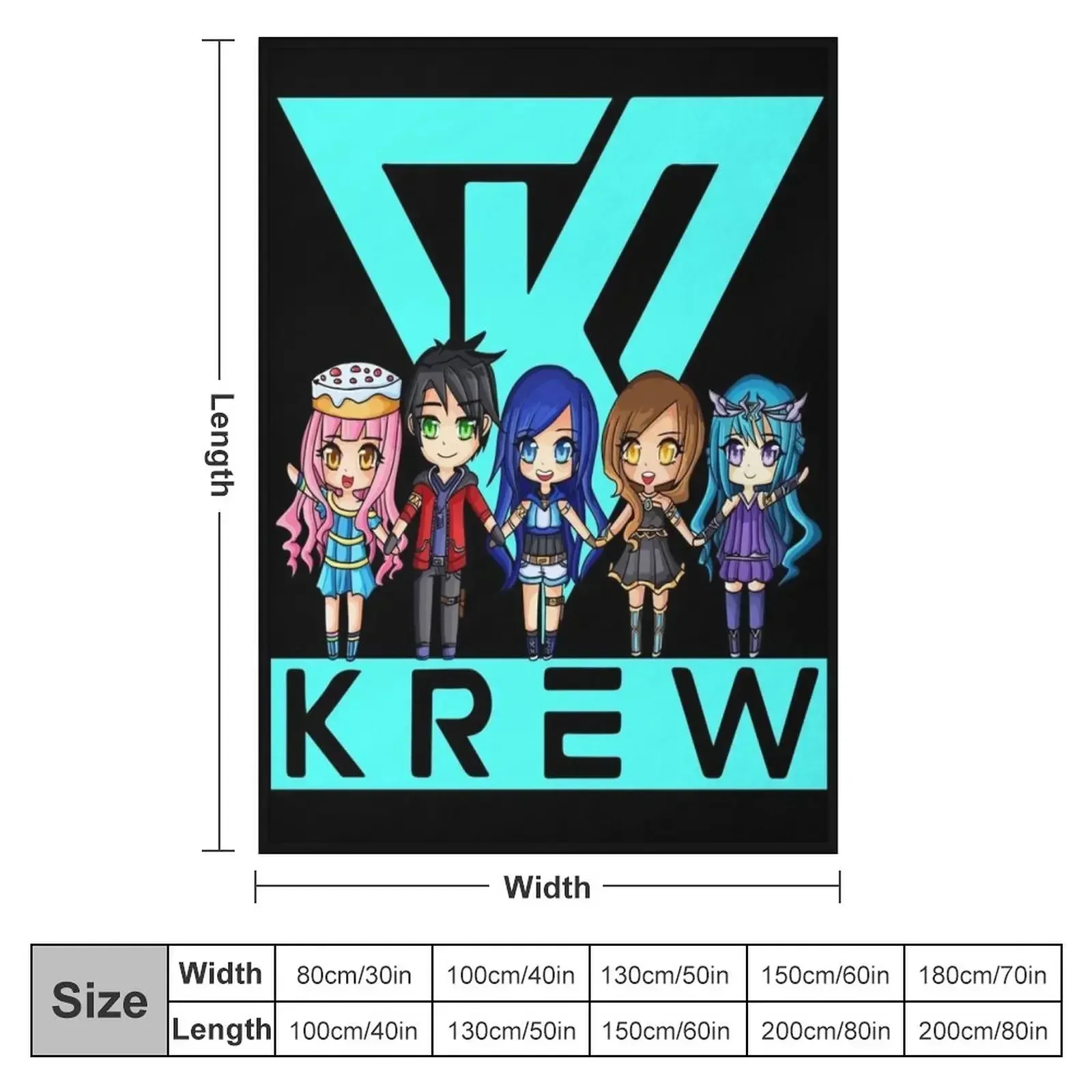 Krew Throw Blanket Soft Plush Plaid Tourist Thermals For Travel funny gift bed plaid Travel Blankets