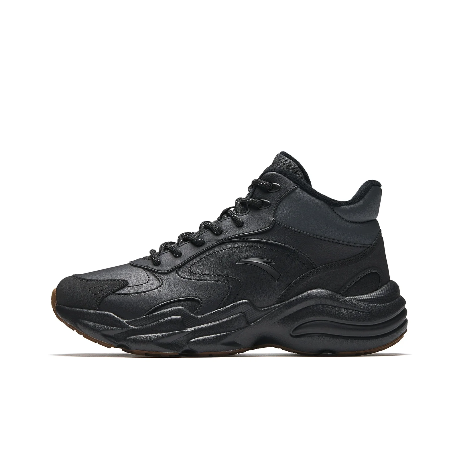 Anta Walker Leather Upper, Fleece Lined Lining, Winter Insulated And Frost Resistant 922548923-4