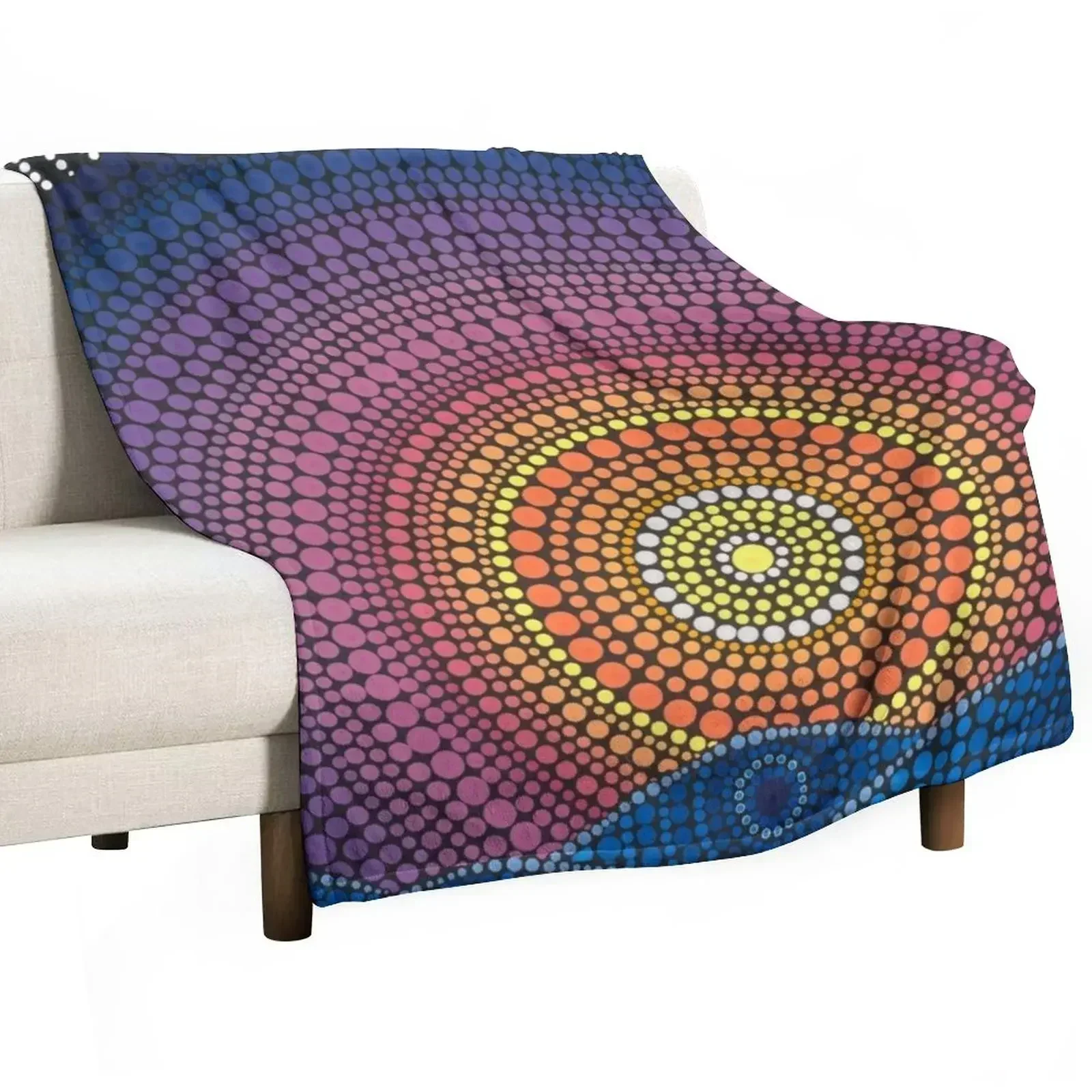 The Calm Beneath Throw Blanket Summer Hairys Thermal warm winter Luxury Throw Shaggy Blankets