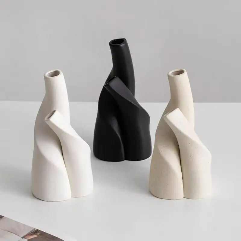 

Эстетичные вазы для гостиной, балкона, офиса, бутылочные вазы для отелей, настольные вазы для дома и гостевых домов, керамический декор для дома Vaso MH40HP