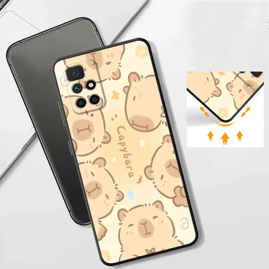 Case for Xiaomi Redmi 12C A5 10 A1 A2 Plus 9 14C K40 K80 Pro A3 A4 13C Funda Phone Cover Cute Capybara view 6