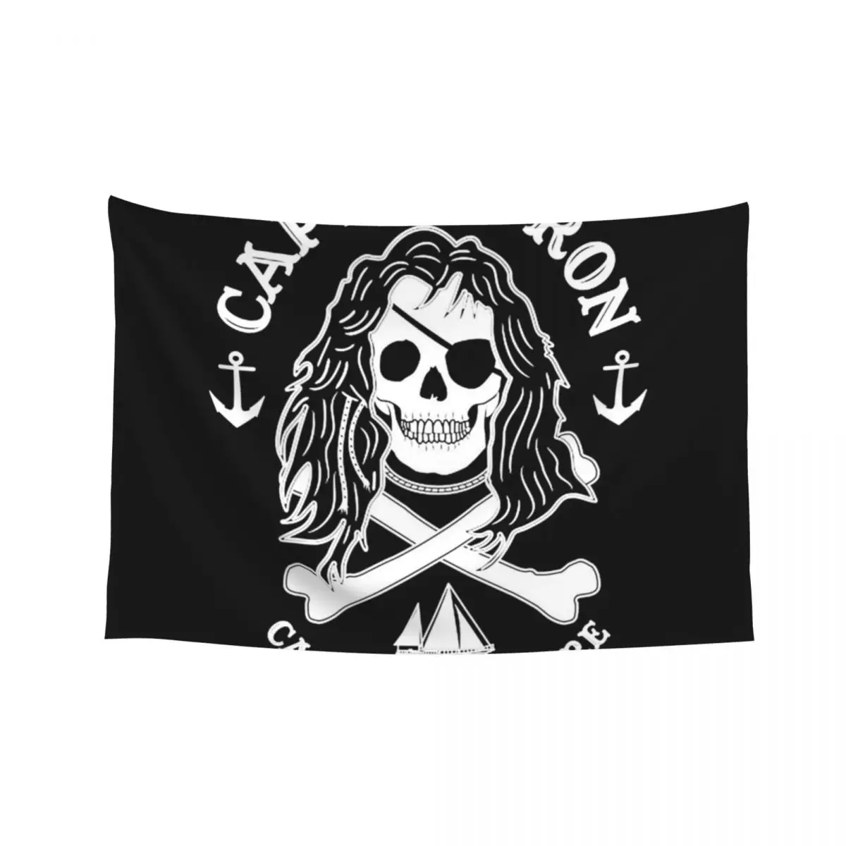 

Captain Ron: Captain For Hire Tapestry Wall Hanging Bedrooms Decorations Bathroom Decor Tapestry