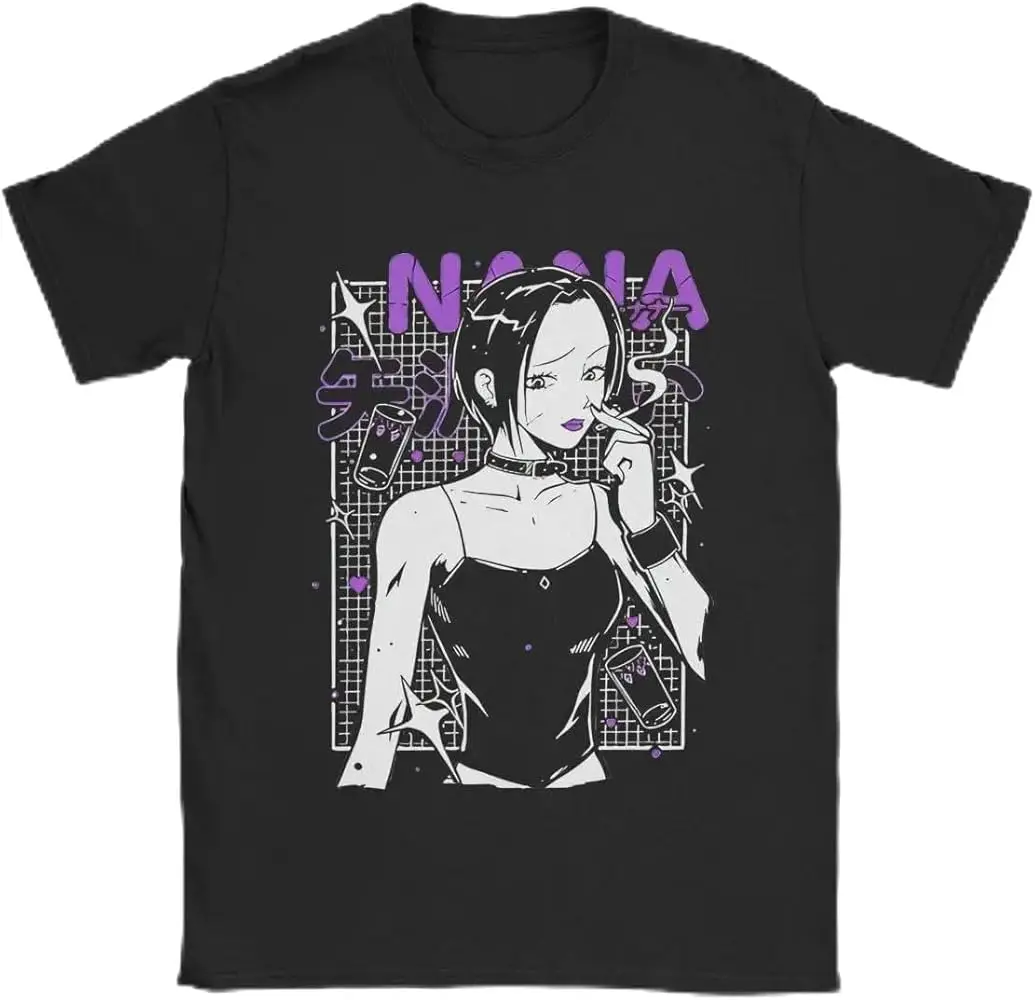 Vintage-Nana-Osaki-Anime--StoneT-Shirtfor-Men-Crew-Neck-Pure-Cotton-T-Shirt