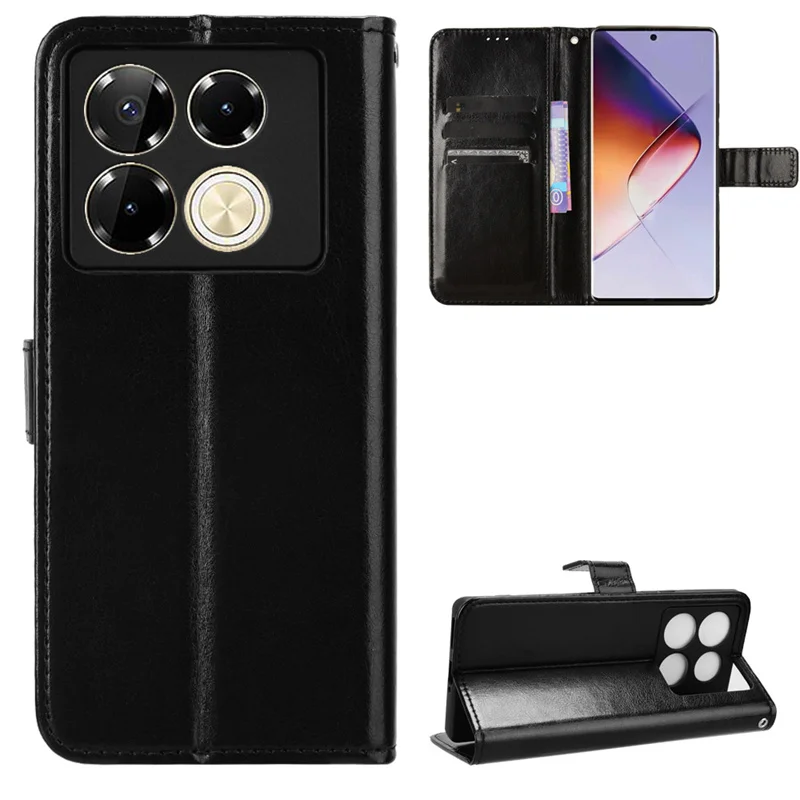 For Infinix Note 40 Pro 5G X6851 Flip Luxury Wallet PU Leather Phone Bags For Infinix Note 40 Pro+ Plus 5G X6851B Case Cover