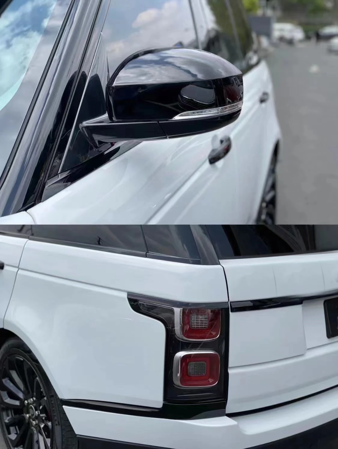 SIRU Bodykit modificado Exterio Obsidian de alta qualidade para Range Rover 2018