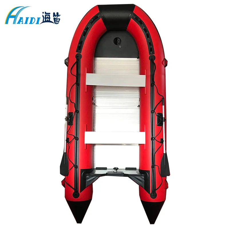 

Haidi flood prevention emergency kayak, life raft, inflatable rubber boat, aluminum alloy hard-bottom assault boat, fishing boat