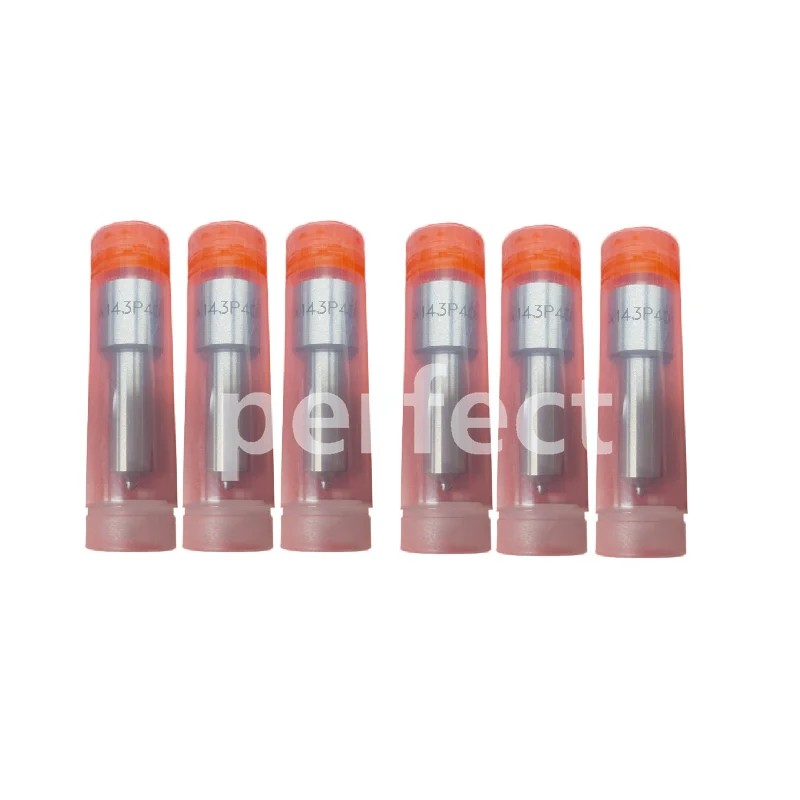 

For VOLVO 1544090 0432191854 6Pcs Diesel Fuel Injector Nozzle Tip DLLA143P40