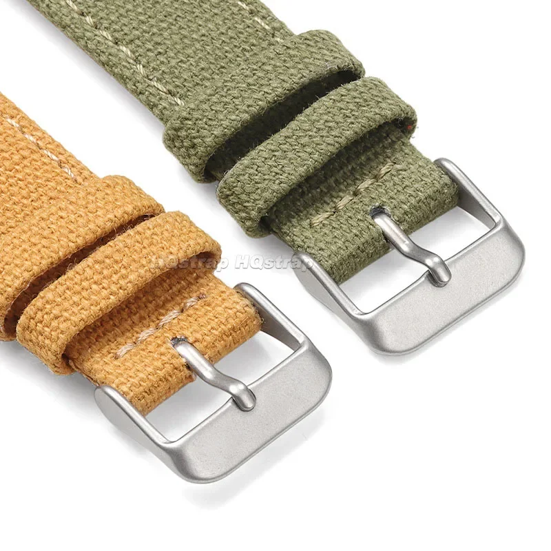 세이코 퀵릴리즈 나일론 가죽 시계 밴드, 하이 퀄리티 캔버스 소프트 스트랩, 밀리터리 스포츠 팔찌, 범용 손목 밴드, 20mm