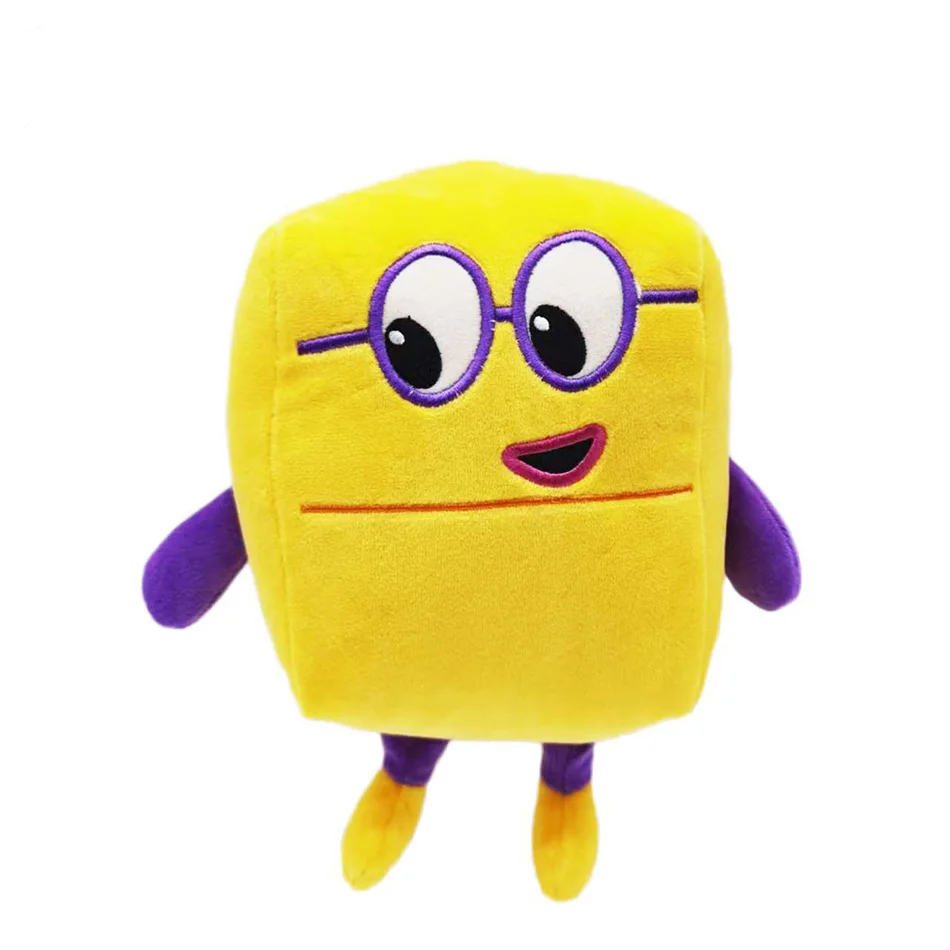 14-18cm Cartoon Number Plush Doll Toys Educational Stuffed Movie Anime Kids Early Childhood Birthday Christmas Gift