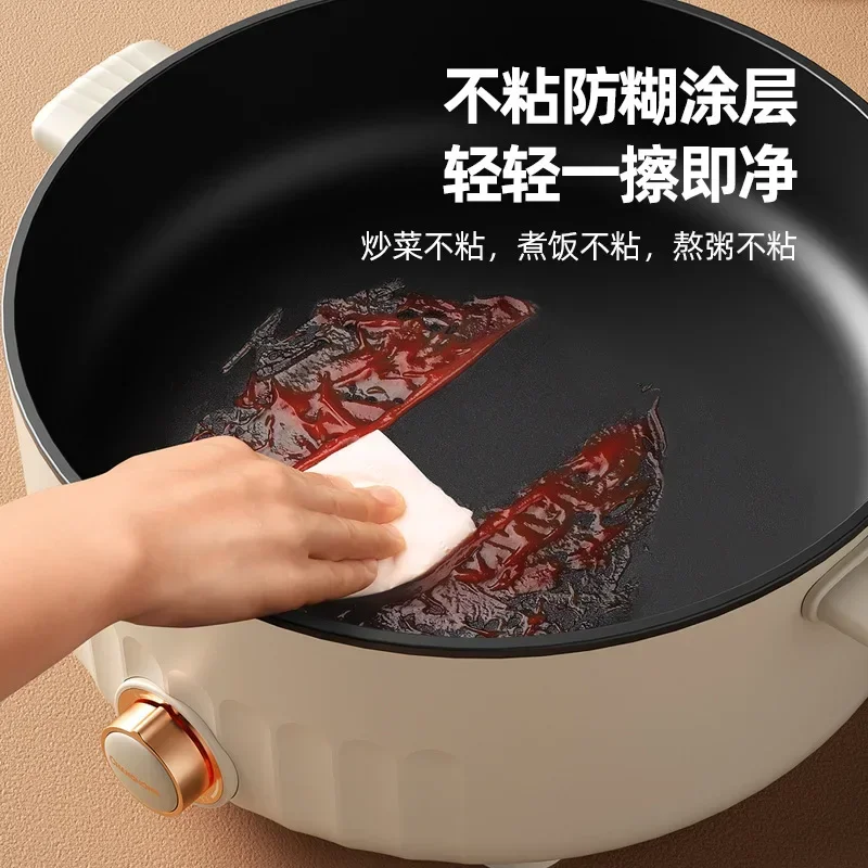Electric Hot Pot Non-stick Cooker Multicooker Double-flavor Chafing Dish Cooking Home Appliances for Kitchen Cocina Electrica