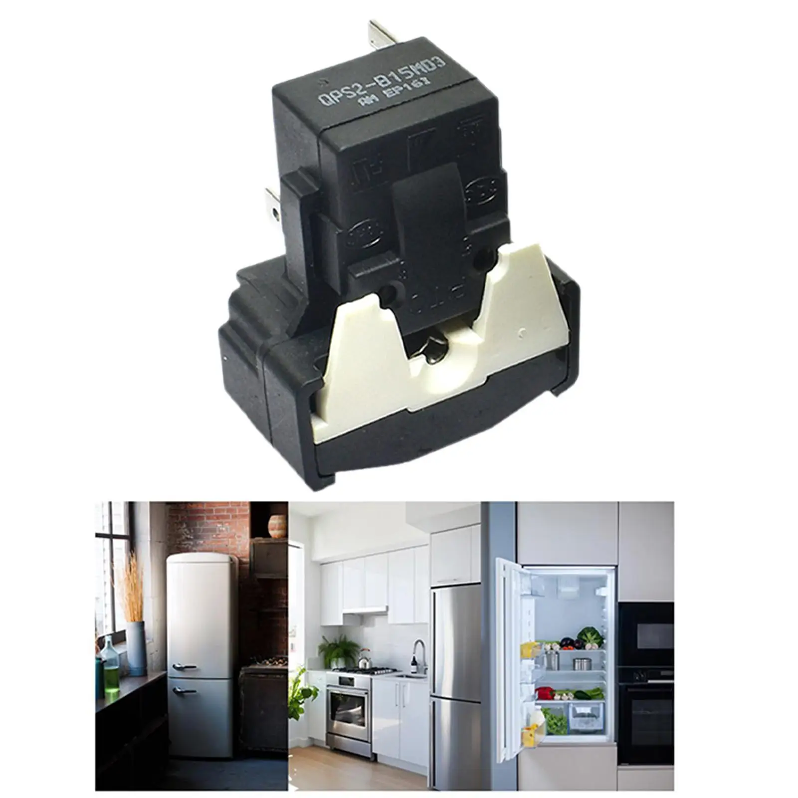 Реле защиты от перегрузки Компрессор холодильника-морозильной камеры Стартер PTC Нижний стартовый ток Многоцелевое реле запуска компрессора PTC