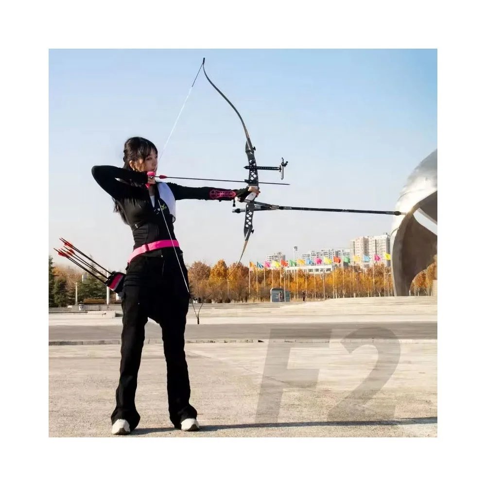 

SPG Takedown Recurve Bow and Arrow 18-38 lbs Archery Metal Riser Right Beginner Adult Practice Equipment With Arrow Rest Sight