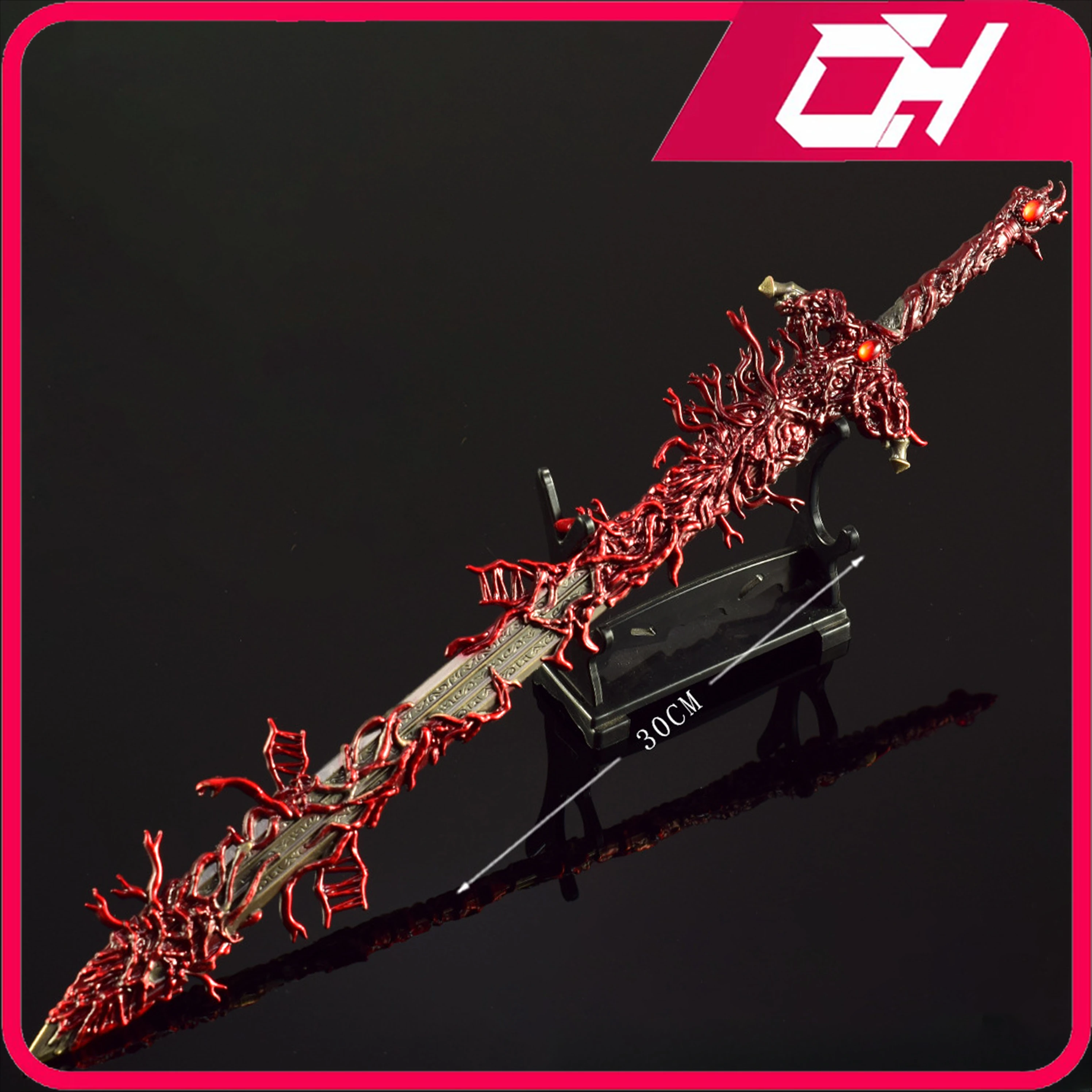 30 cm Blasphemous Blade Volledig metalen Handwerk Games Randmodel Pop Figuur Decoratie Speelgoed Collecties Kamer Decoraties Speelgoed