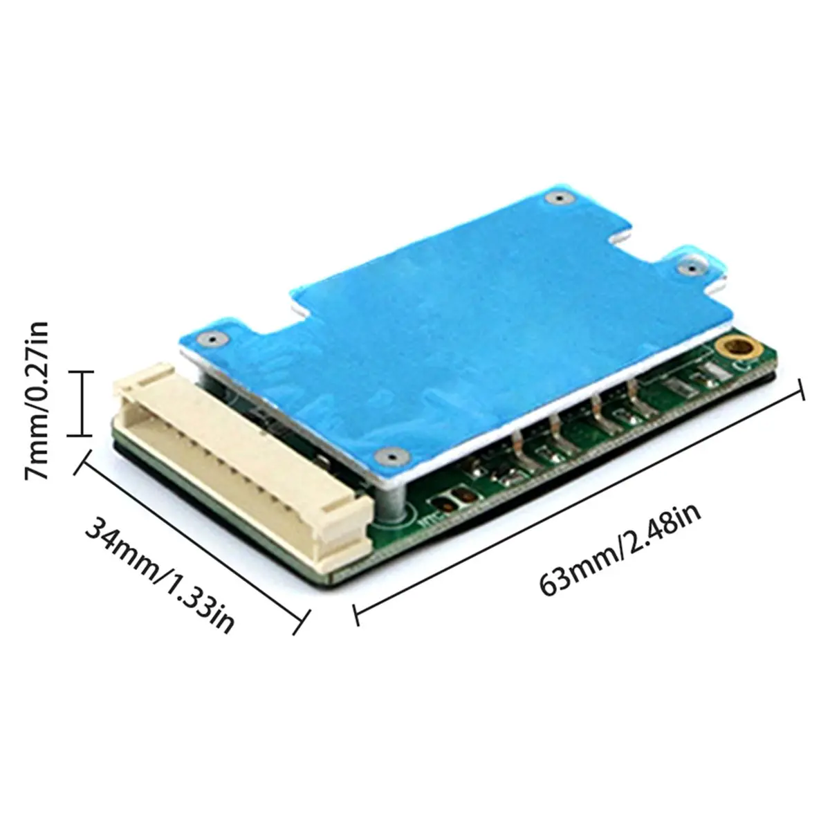 Module de protection et d'équilibrage de batterie au lithium ternaire SWXF 13S 48V, système de gestion de batterie (BMS)