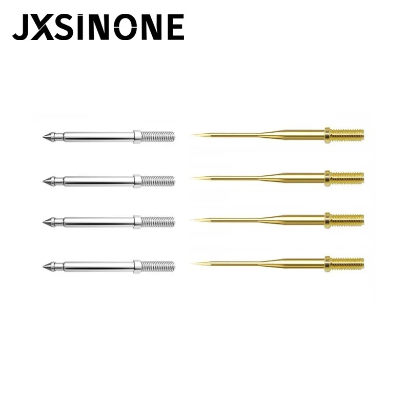 JXSINONE P8003.1 8pcs Replaceable test needle kit 1mm Gilded sharp&2mm standard suitable for Multimeter probe