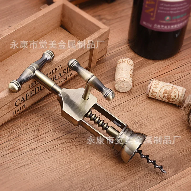 Vintage Style Rack Pinion Corkscrew Bottle Opener Cork Wine Opener Gadgets Bar Tools