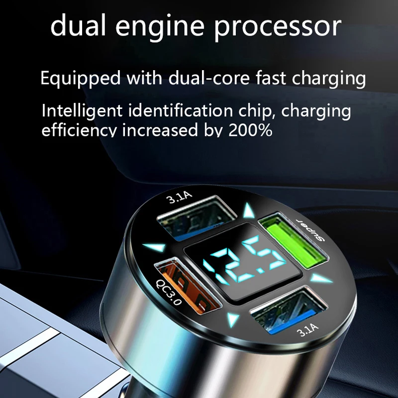 Clearance_The Four-port Total66W Super Fast Charger Is Suitable for 12-24V Models_Continuous updates image 6