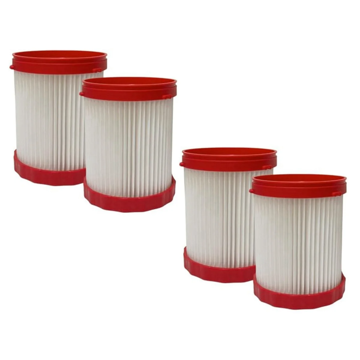 4pcs VF320H HEPA Vacuum Filter Replacement for   18V 2.6-Gallon Wet/Dry Vacuum Cleaner GAS18V-3/GAS18V-10L