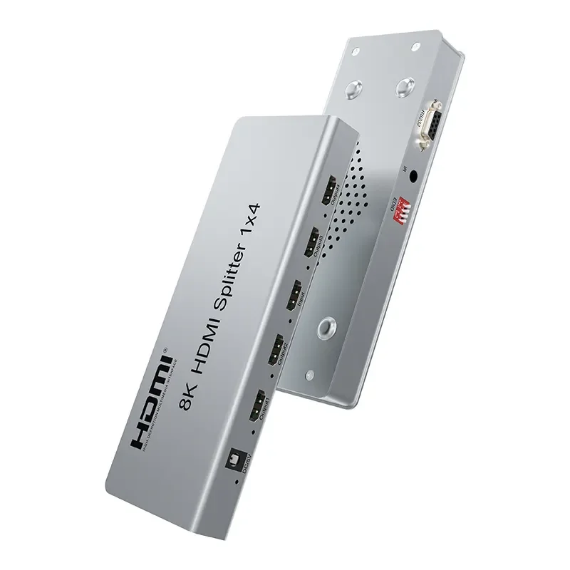 Convertitore Splitter Hdmi 8K 1 In 4 Out 2.1 Display amplificatore per Dvd Ps3 Xbox Splitter Hdmi