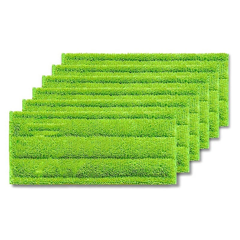 Microfiber Mop Pads 6 Pack Fit For Swiffer Wetjet Reusable And Washable Microfiber Mop Pad Refills Cleaning A