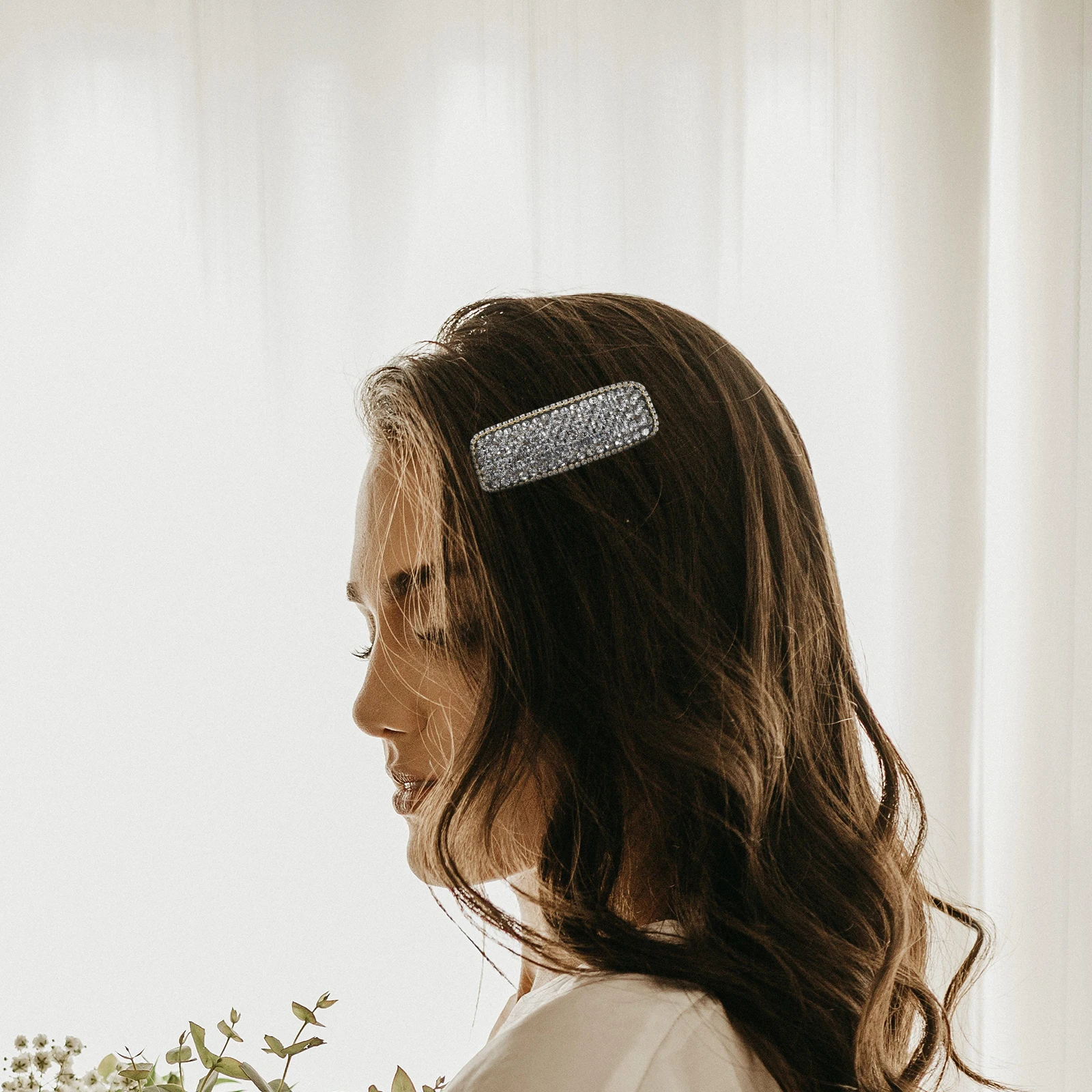 

Sparkle Hair Clips Hairpin Barrettes for Women Ladies Issue Card Accessories Girls