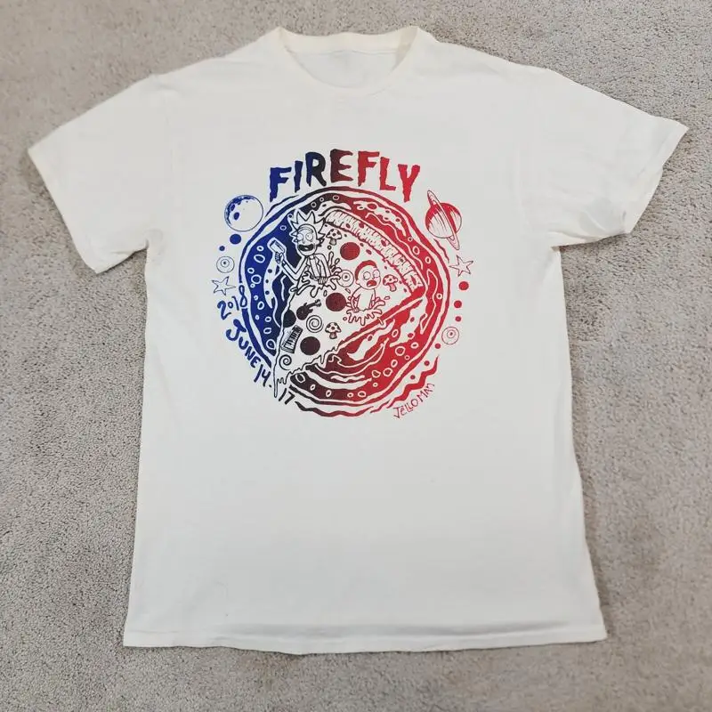 

Футболка Firefly Music Festival Great American Campout Medium Little Wayne Eminem