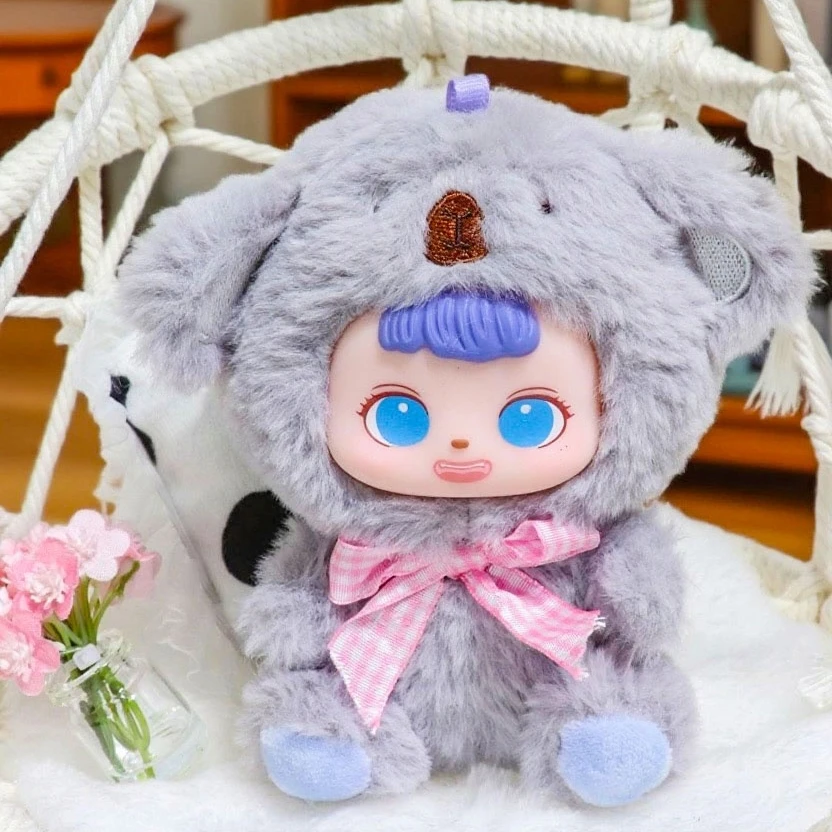 حقيقية ميتو غابة فانتازيا سلسلة صندوق أعمى شخصيات كرتونية العصرية لعبة عرض الأطفال هدية Kawaii لينة بلوشي اللعب في الأوراق المالية