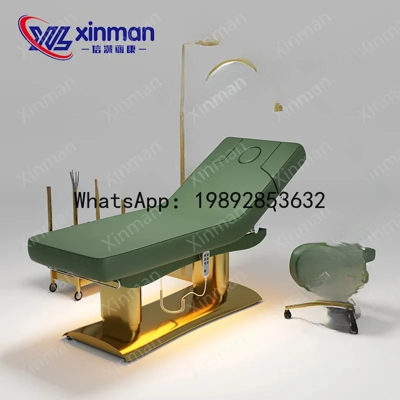 LL 02**Electric Beauty Bed Multi-functional Body Heating Embroidery Micro-whole Bed