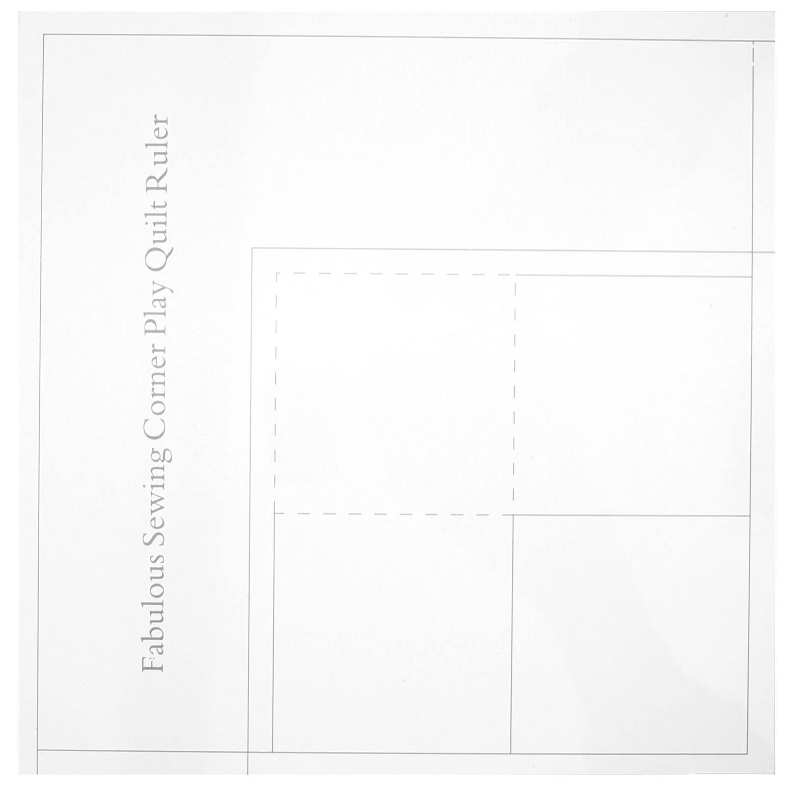 

Square Quilt Ruler Transparent Sewing Templates Acrylic Clothing Patchwork Rulers Quilting Tools Sewing Crafts Template