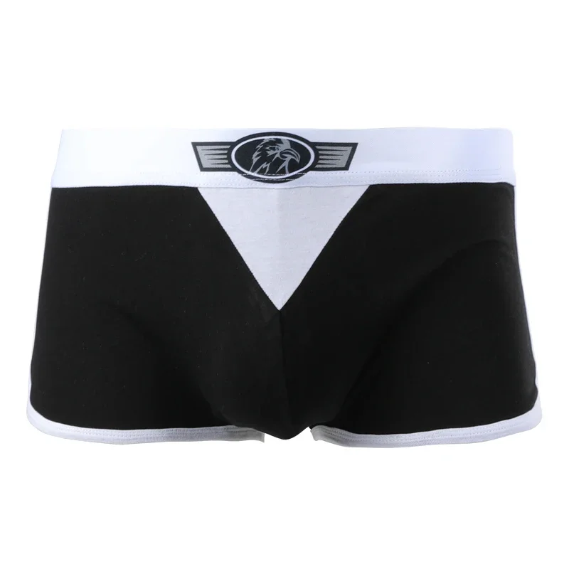 

Мужское хлопковое нижнее белье, мужские летние тонкие боксеры, короткие шорты со средней талией, молодежные трендовые удобные боксеры