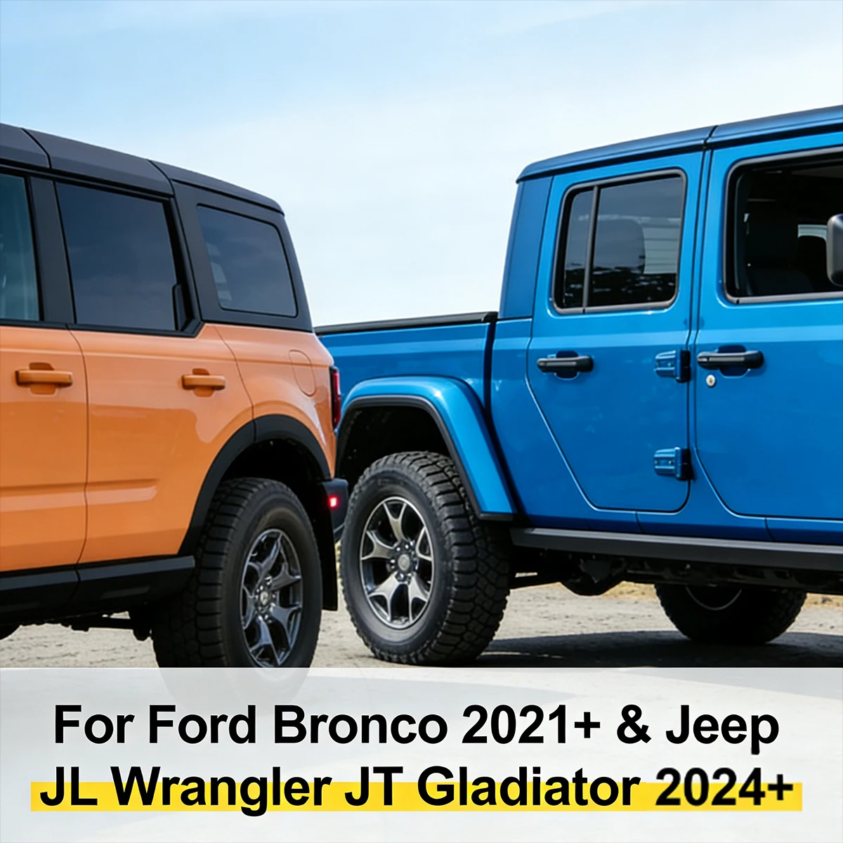 Car Interior Roof Roll Cage Grab Handle Safety Grip Bar Strip for Ford Bronco 2021+ Jeep Wrangler JL JT Gladiator 2024+Accessory