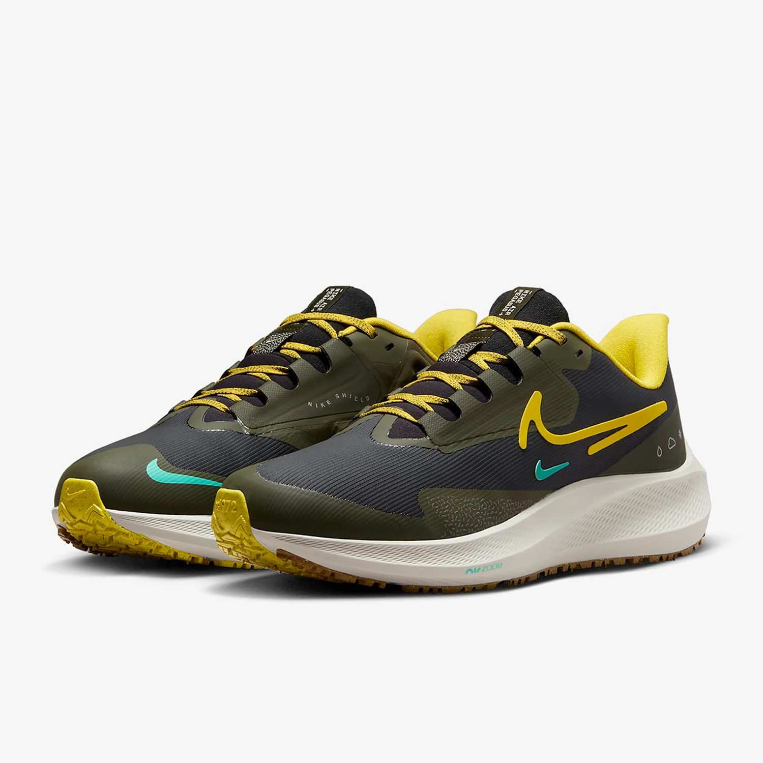 Nike Official Authentic Pegasus Shield Men's and Women's Lightweight and Durable Running Shoes FV8107-070