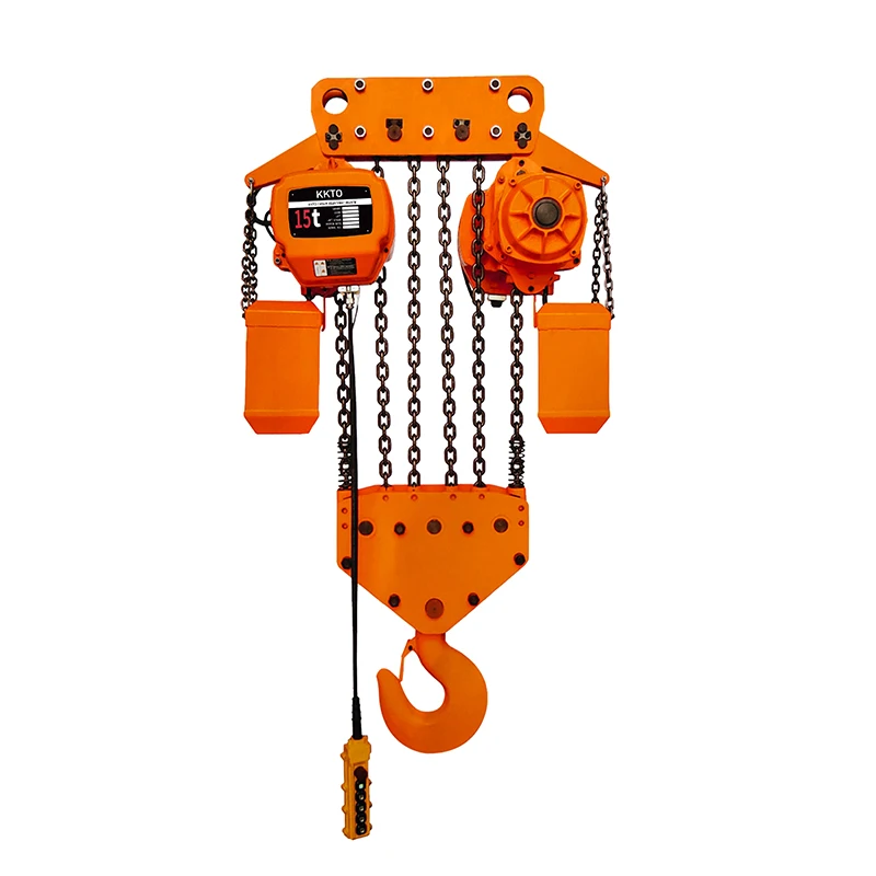 

7.5T 10T 15T 20T 25T 32 Tons Hoist With Electric Trolley Electric Chain Hoist Crane with Wireless Remote Controller Hoist Price