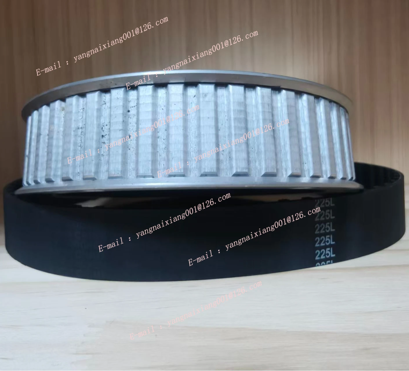 Milling Machine Spindle Pulley Motor A24-25-26 Tooth Shape Synchronous Wheel A23 225L Timing Belt