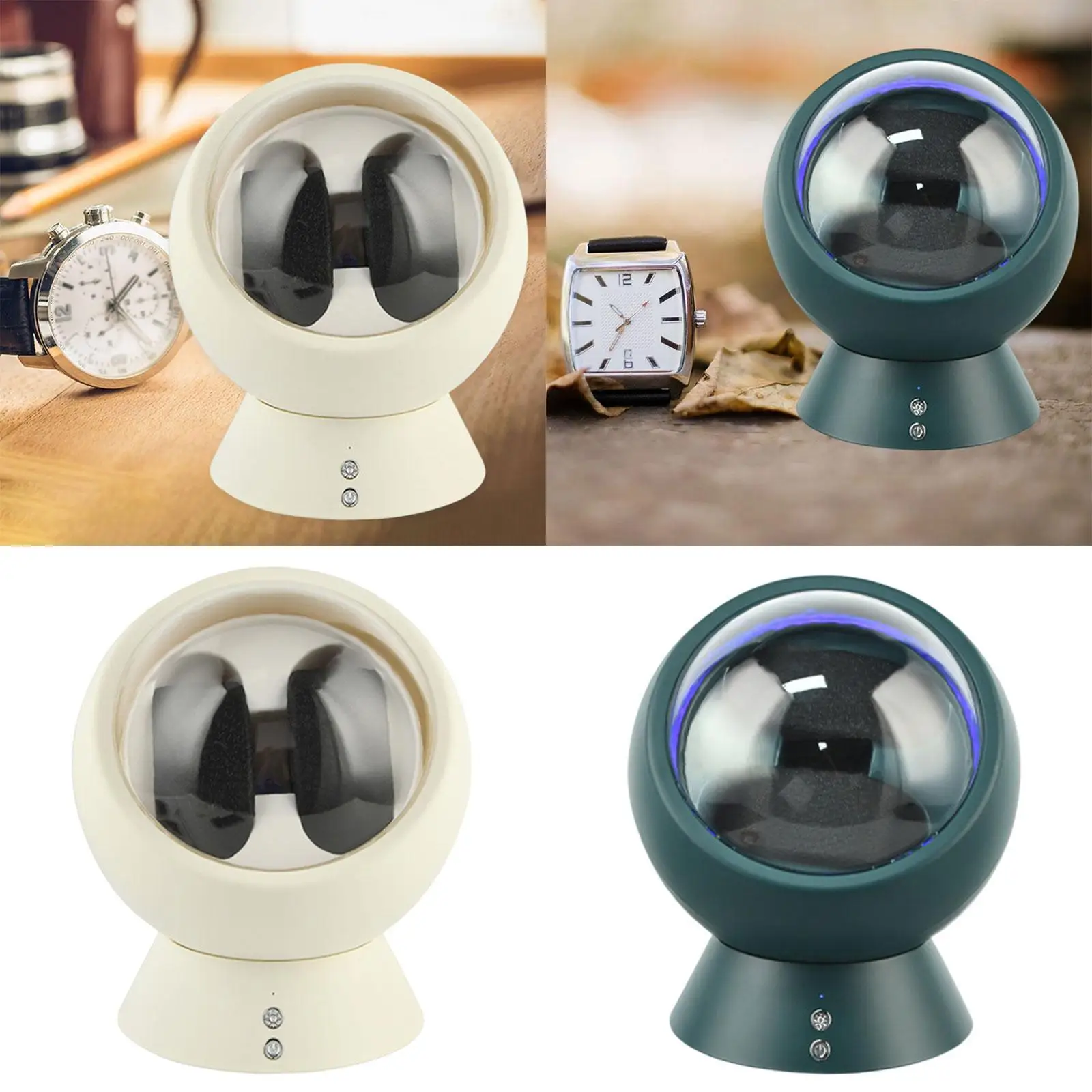 

Автоматическое заводное устройство для часов с автоподзаводом, витрина для часов, бесшумный 2-ступенчатый режим, чехол для