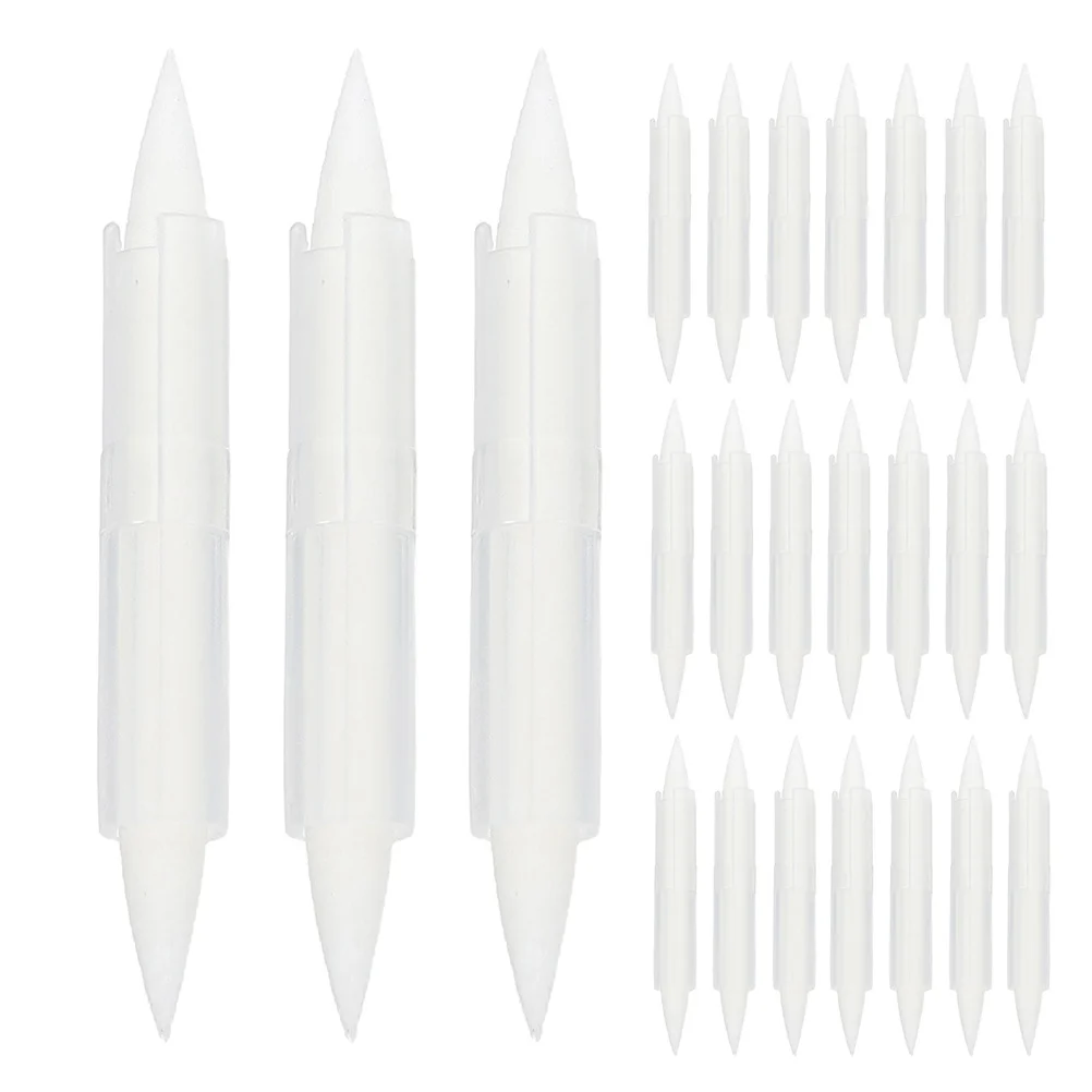 30Pcs Paint Pen Nibs Replacement Tips Soft Valve-Flow Nibs for Marker Pens Ideal for Drawing Graffiti Art Projects Stationery