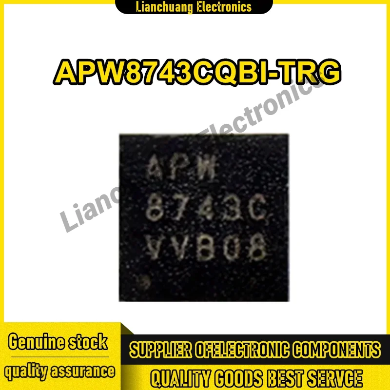 

5-10PCS APW8743CQBI-TRG APW8743CQBI APW8743C 8743C QFN-16 IC chipset New Original in stock